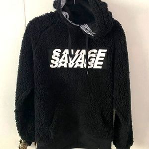 Savage Black Fuzzy